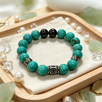 Bracelets cadeaux en pierres naturelles tendance, design original, turquoise, bracelets à perles tendance, bijoux de mode pour un usage quotidien