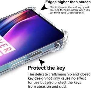 Para OnePlus 8 funda de teléfono móvil, HOCAYU Crystal Clear Case antigolpes resistente a los arañazos Tpu Protector Cover para OnePlus 8 Pro 5G - Product Image 4