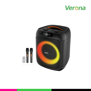 Altavoz Portátil para Fiestas con Luz RGB, Bajos Potentes de 10-30W, Inalámbrico, con Micrófono Incorporado, Control Remoto, Compatible con FM/USB/TF, Karaoke para Exteriores - Product Image 3