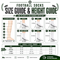 Chaussettes de football antidérapantes personnalisées avec logo, design sportif pour hommes, chaussettes de sport en silicone, chaussettes de football tricotées pour la gym, chaussettes personnalisées