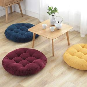 High Quality Solid Color Home Tatami Floor <strong>Cushion</strong> Round Seat Meditation <strong>Cushion</strong> <strong>Pad</strong> - Product Image 2