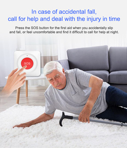 Graffiti Wifi khẩn cấp SOS đau khổ nút ZigBee điều dưỡng từ xa người già và trẻ em báo động cá nhân với truy cập từ xa - Product Image 4