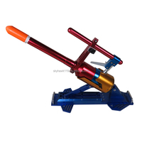 Lanceur de ligne de sauvetage personnalisable, lanceur de projectiles pneumatique longue portée, lanceur de corde pneumatique 8,5 MPa de pression, 7,5 kg d'eau