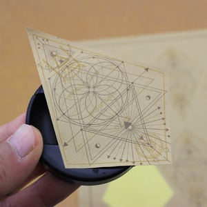 Promoción Botellas cuentagotas cuadradas de plástico Etiquetas Botella Super Kraft Papel adhesivo de liberación amarilla normal - Product Image 4