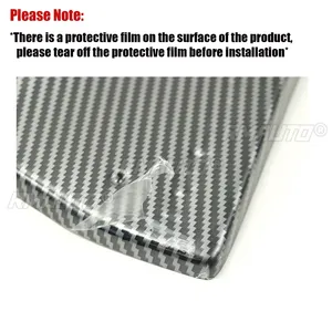 Difusores Laterales para Parachoques Trasero de Chevrolet Corvette C7 2014-2019, Alerón, Guardabarros, Aspecto de Fibra de Carbono Negro Brillante - Product Image 6