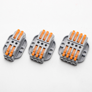 Có thể sửa chữa loại nhanh chóng phổ nhỏ gọn dây dẫn dây dẫn Push-in khối thiết bị đầu cuối với đòn bẩy điện nhanh chóng dây nối dây - Product Image 2