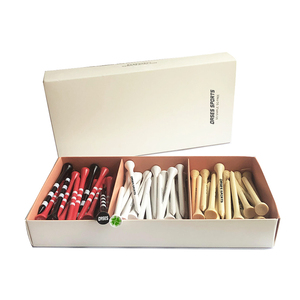 Boîte d'allumettes avec <span class=keywords><strong>logo</strong></span> personnalisé de chevilles de <span class=keywords><strong>golf</strong></span> naturelles de couleur néon emballage Tees en bambou <span class=keywords><strong>Golf</strong></span> <span class=keywords><strong>2</strong></span> 3/4 3 1/4 - Product Image 4
