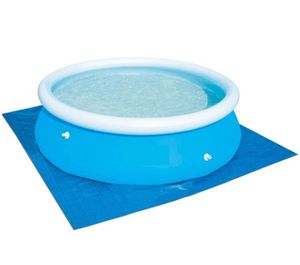 Couverture de piscine gonflable ronde, anti-poussière, imperméable à l'eau et à la pluie, pour piscine hors sol - Product Image 4