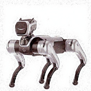 Robot chien quadrupède intelligent Go2 5G WiFi pour adultes avec navigation GPS, construction métallique et télécommande IA - Product Image 1