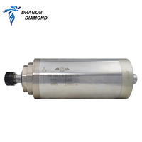 Moteur de broche à refroidissement par eau Dragon Diamond 5,5 KW 3 KW 2,2 KW pour routeur CNC, machine de gravure, pièces d'équipement