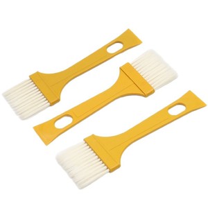 Brosse multi-usages avec spatule, manche en plastique, poils en nylon, forme plate, pour le nettoyage domestique et l'utilisation de matériel. - Product Image 4