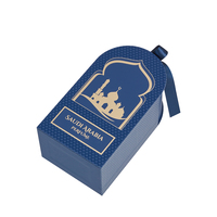 Boîte cadeau de luxe personnalisée pour parfum, style arabe, best-seller, pour le Moyen-Orient, avec emballage creux pour parfum de luxe