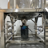 Di alta qualità lavapiatti liquido Gel omogeneizzazione miscelatore tessuto ammorbidente che fa macchina lavanderia detersivo attrezzature per la produzione