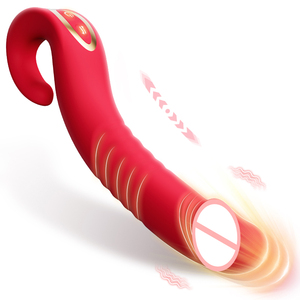 Nuovo Vibratore a Bacchetta per Punto G, 10 Frequenze, Modalità Telescopiche, Ricarica Magnetica USB, Impermeabile IPX6, Vibratore per Adulti per Donne - Product Image 1