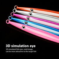 Tolure Hot Series 150g 200g 250g 300g 400g 500g Jigs Lumineux en Plomb Métallique à Lancer Lent pour la Pêche en Mer en Eau Salée
