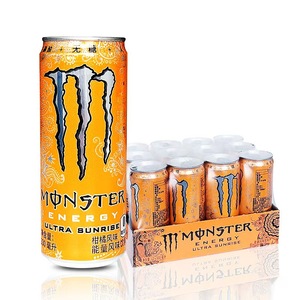 Monsterdrink <strong>Prime</strong> Hydration <strong>Drink</strong> Canned Energy Water with Fruity and Tea Flavors Sugar-Free Bottle Packaging - Product Image 1