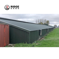 Structure en acier préfabriquée à bas prix maison pour chèvres élevage de moutons hangar pour chèvres maison structure en acier élevage pour moutons