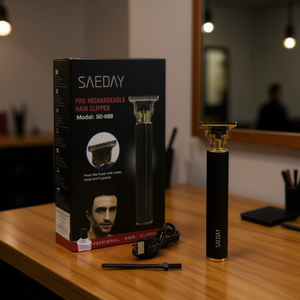 Tondeuse à cheveux rechargeable Saeday Pro modèle SD 683, tondeuse professionnelle pour hommes, pour la coupe de la barbe et des cheveux - Product Image 3