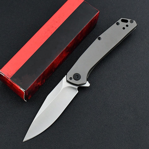 Coltello EDC 1405 in Vendita, Coltello Pieghevole in Acciaio Inossidabile, Coltello Tattico da Sopravvivenza con Manico in Acciaio e Clip Portatile - Product Image 1