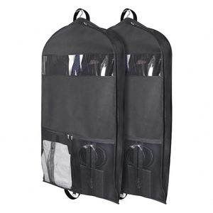 Housse de protection imperméable pour vêtements suspendus, sacs anti-poussière pour costumes homme, sac de rangement non tissé pour vêtements - Product Image 1