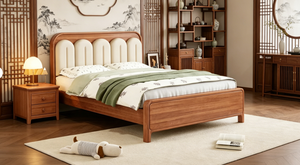 <span class=keywords><strong>เตียง</strong></span>เด็กไม้วอลนัทและไม้จันทน์แท้ทั้งตัว ขนาด 2140x1520x1120 มม. สีน้ำตาลทอง เป็นมิตรกับสิ่งแวดล้อม หรูหรา สำหรับเด็กชายและเด็กหญิง - Product Image 3