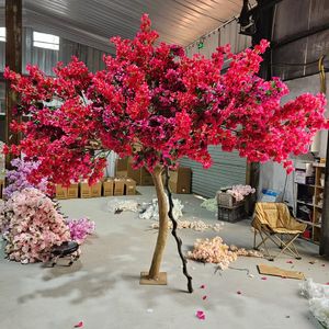 Arbre artificiel de cerisier en fleurs de 3 mètres de haut, événements de cérémonie de remise de diplômes, glycine, fleur de soie décorative, artisanat - Product Image 1