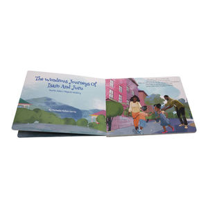Libro Infantil <span class=keywords><strong>de</strong></span> Tapa Dura Resistente con Impresión Offset CMYK y Laminación en Cartón para <span class=keywords><strong>Biblioteca</strong></span> <span class=keywords><strong>de</strong></span> Jardín <span class=keywords><strong>de</strong></span> Infancia - Product Image 3