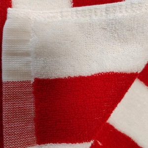 <span class=keywords><strong>Asciugamani</strong></span> da <span class=keywords><strong>bagno</strong></span> personalizzabili in spugna di cotone 100% ricamato a righe rosse motivo rettangolare intrecciato per il <span class=keywords><strong>bagno</strong></span> da viaggio a casa - Product Image 6