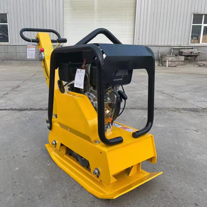 Heavy-Duty <b>Plate</b> Compactor Excavator 160kg 30kn <b>Vibrating</b> Compactor Machine Hydraulic Compactor <b>Plate</b> - Product Image 1