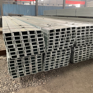 Profilé en acier laminé à chaud en forme <span class=keywords><strong>de</strong></span> U/C, section SS400, galvanisé, 6m-12m, norme ASTM/JIS Q235/Q345, poinçonnage, soudage, poutre en U - Product Image 2