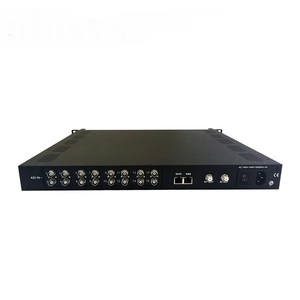 Système de tête de réseau de télévision par câble numérique compacte, modulateur ASI IP vers RF DVB-C QAM avec multiplexeur et brouilleur - Product Image 2