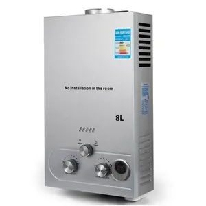 최고의 판매 8L 뜨거운 가스 온수기 프로판 LPG 주문형 보일러 Tankless 온수기 2GPM