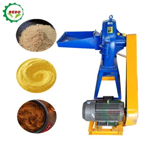 150kg / h Rwanda Maize Grinding Machine / Corn Crushing Machine/ Chicken Feed Grain Corn Grinder