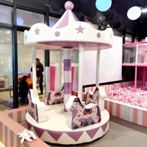 Douerfei - Equipo de Juegos Interior Comercial, Área de Juegos Suave con Temática <span class=keywords><strong>Azul</strong></span> Claro y Rosa para Centro de Entretenimiento de Centros Comerciales, 500 kg - Product Image 4