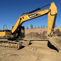 Excavadora SANY SY215C Usada en Venta |   Excavadora de cadenas de 21 toneladas de segunda mano con buen precio y lista para trabajar