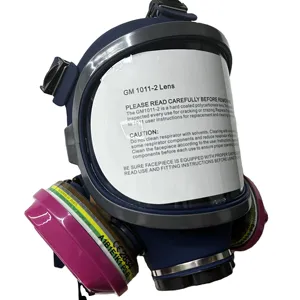 PPE PLUS หน้ากากกันฝุ่นและแก๊สคาร์บอน,หน้ากากป้องกันแก๊สฝุ่นและแก๊สแบบเต็มหน้ากรอง Cbrn 136