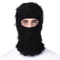 Masque de ski cagoule en détresse, masque facial en tricot camouflage personnalisé Shiesty Yeat Airsoft pour hommes/femmes