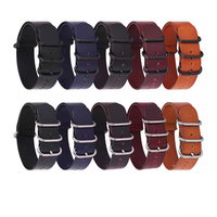 Jettda Vente en gros Bracelet de montre en cuir véritable 18/20/22mm avec boucle en acier inoxydable 304/316, couleur et longueur personnalisables, 100% contrôle qualité