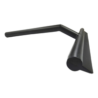 Limpiacristales de silicona negro de nuevo estilo para baño, accesorios de baño, limpiador de vidrio, escobilla para ducha, raspador de cristales para ventanas