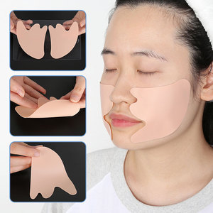 All'ingrosso maschera facciale cura della pelle collagene idratante guancia Patch vegana vitamina C acido ialuronico foglio di linee sottili uso del viso - Product Image 3