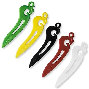 Xingye New Color Plastic Edge Transparent Tip Cover Knife Guard Cover 50pcs One PP Bag Knives Protector