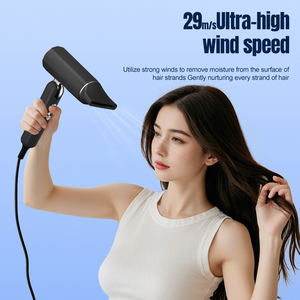 Resuxi G-5138 Professional 1600W Salon <strong>Hair</strong> <strong>Dryer</strong> Foldable and <strong>Portable</strong> 65dB Low Noise with Magnetic Suction Nozzle <strong>Hair</strong> <strong>Dryer</strong> - Product Image 3