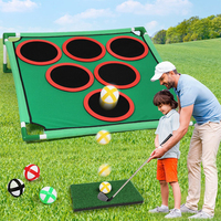 Kit d'entraînement de golf miniature pour la pratique du chipping, portable, pour les installations sportives intérieures et extérieures, OEM et vente en gros
