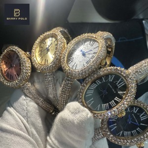 Bracciali Aperti a U Concavi Martellati in Oro Barry <span class=keywords><strong>Polo</strong></span> per <span class=keywords><strong>Donna</strong></span>, Gioielli in Acciaio Inossidabile, Orologi Personalizzati alla Moda - Product Image 3