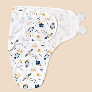 Soft MaterialBaby <b>Swaddle</b> <b>Blanket</b> <b>Newborn</b> Adjustable <b>Swaddles</b> 2-Way Zipper Sleep Sack - Product Image 1