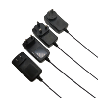 Prise EU US UK AU CCTV 12V 2A 24w DC adaptateurs d'alimentation muraux pour éclairage LED d'aquarium