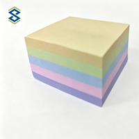Bloc de Notas Adhesivas Personalizadas con Logotipo, 250 Hojas Cuadradas, Colores Brillantes y Súper Adhesivas