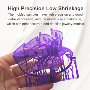 Resina Fotopolímera Antinsky para Impresora 3D, 405nm, 0.5kg, Alta Precisión, Fundible, para Joyería, Resina DLP LCD, Fácil de Fundir para Plástico - Product Image 3