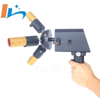 Pistolet à vent à main pour fontaine à étincelles froides, feux d'artifice à 3 canaux, système de tir pour mariage