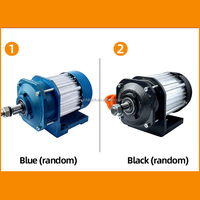 Moteur électrique central à aimant permanent sans balais 3000W IP54 robuste pour conversion de moto électrique, vélo électrique, scooter DIY